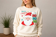 Santa PNG Preppy Christmas PNG, a Seasonal Illustration by DreamCafeArt (Thumbnail 4 of 7)