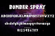 Bomber Spray, a Blackletter Font by Yoga Letter (Thumbnail 6 of 6)