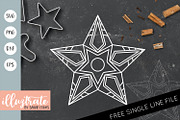 Christmas Mandala Bundle SVG Files, an Illustration by illuztrate (Thumbnail 9 of 12)