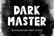 Dark Master, a Font by Yoga Letter (Thumbnail 1 of 7)