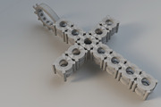 Diamond cross with diamond suspensio, an Object 3D Model by 3D Models by Obshansky (Thumbnail 10 of 11)