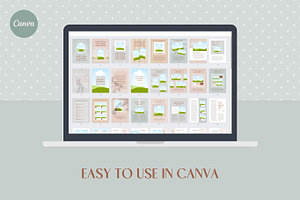 EBook Template Canva Polka Dot