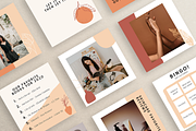 The Terracotta Instagram Template, a Social Media Template by thetrendytemplate (Thumbnail 2 of 5)