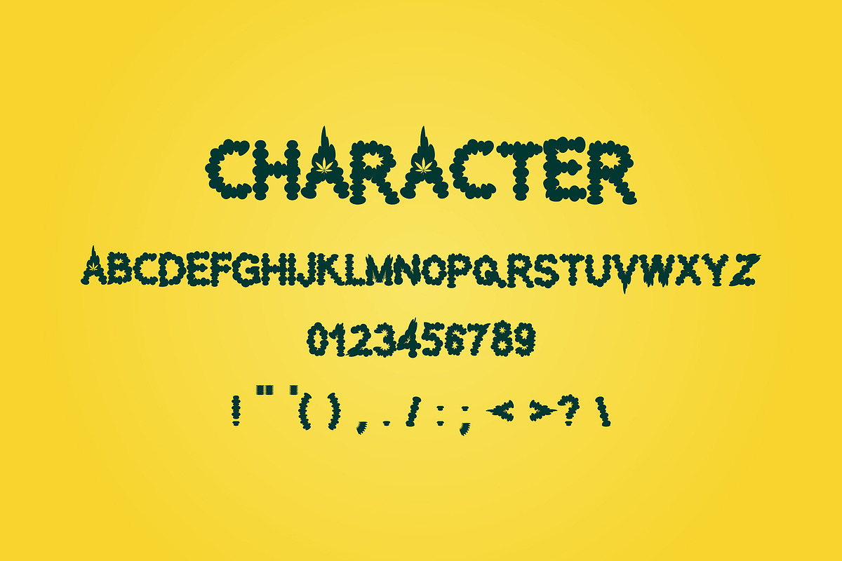 Cannabis, a Script Font by Cool Worker (Photo 3 of 4)
