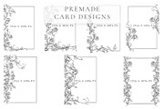 Rose Garden LineArt, a Decorative Illustration by AW Studios (Thumbnail 7 of 11)