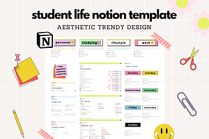 Student Life Notion Template