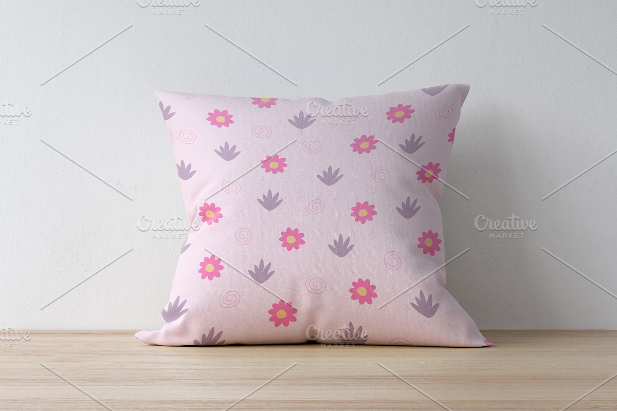 Hand drawn seamless floral patterns, a Pattern Graphic by ExpressShop (Photo 5 of 5)