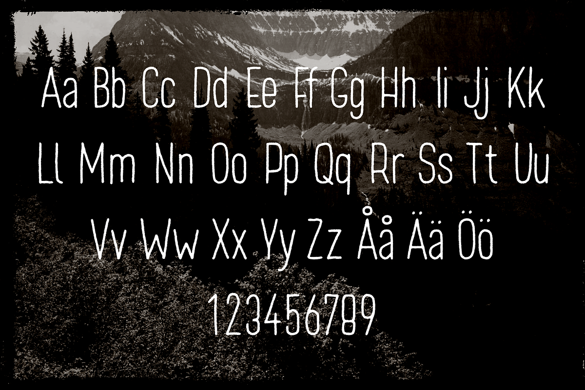 Wilder - A condensed sans serif preview 6