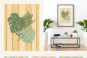Tropical Posters & Frames Collection, a Decorative Illustration by Mari_Caliart (Thumbnail 7 of 8)