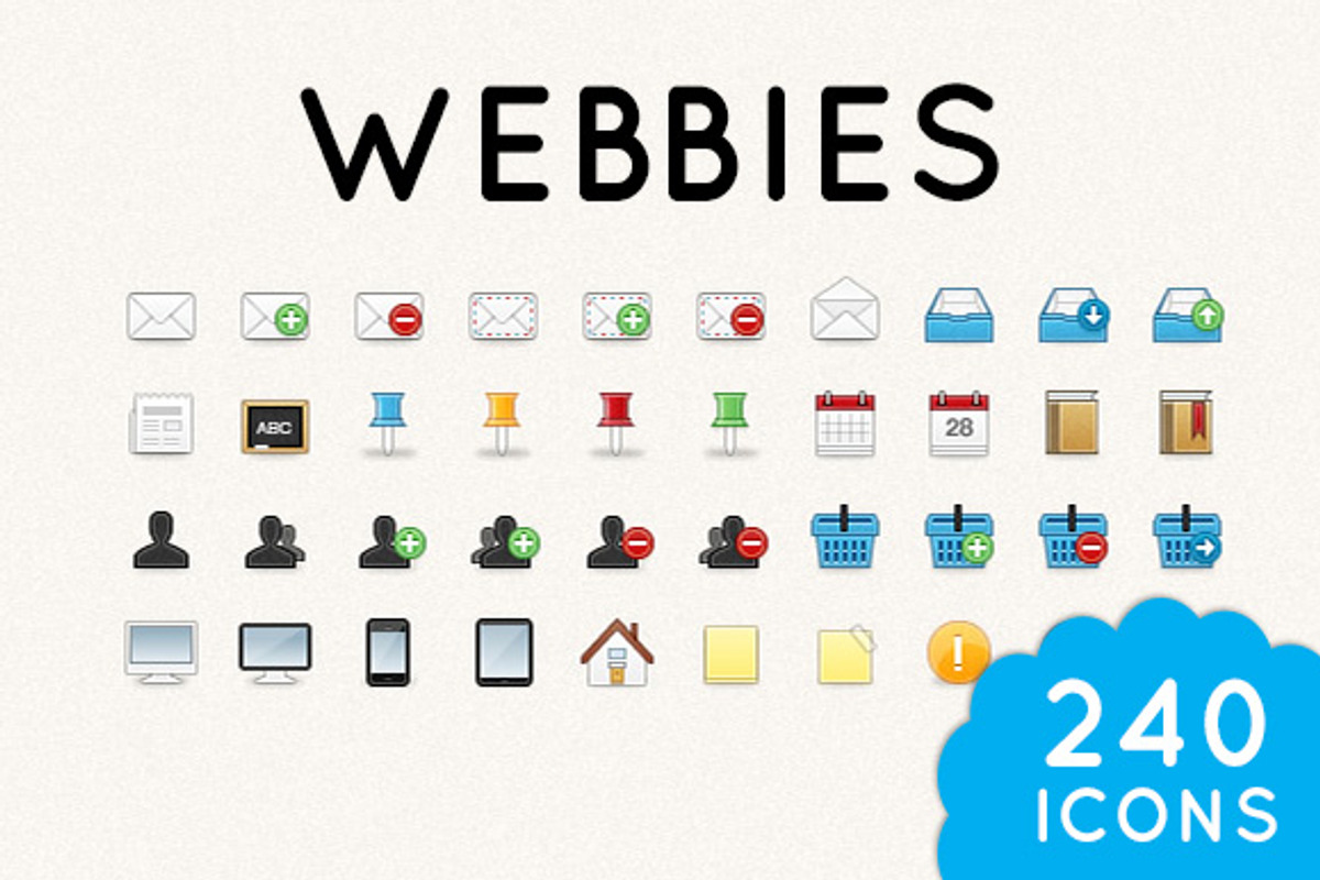 Webbies 32px Icon Set, an Icon by Medialoot