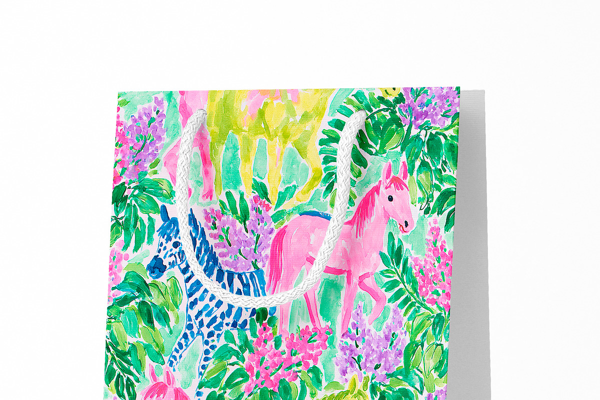 Seamless Horse Patterns, a Pattern Graphic by The Preppy Artist (Photo 9 of 11)