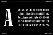 HOLOGRAM - Display Font, a Serif Font by KAZER STUDIO (Thumbnail 4 of 11)