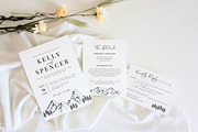 Mountain Wedding Invitation Template, an Invitation Template by Cottontail Paper Shop (Thumbnail 2 of 7)