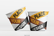 Ice cream cup mockup bundles V1, a Packaging Mockup by Ambo Ampeng (Thumbnail 8 of 19)