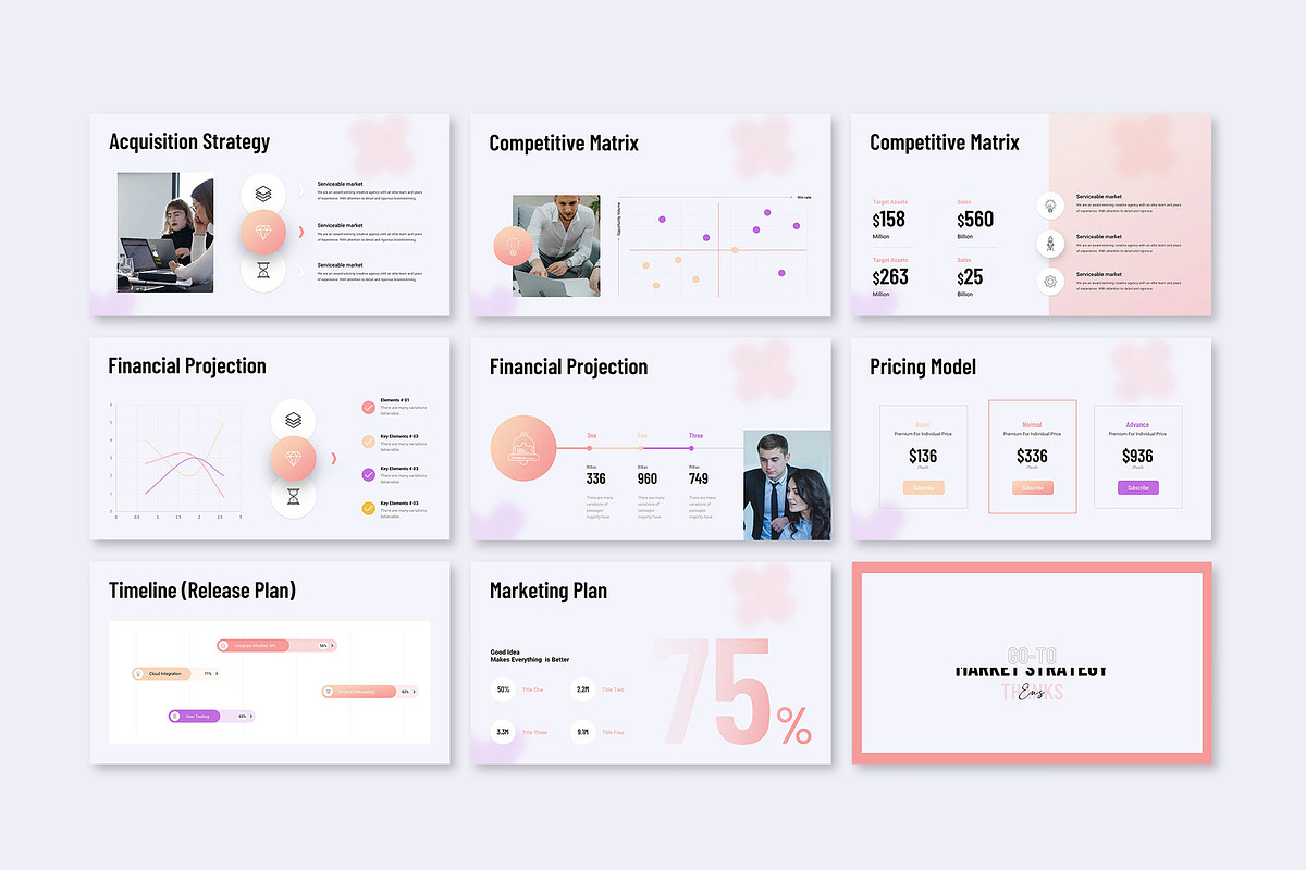 Go-to-Market Strategy, a Presentation Template by KreateTribe (Photo 6 of 6)