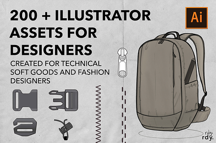 HUGE Fashion + Softgoods Design Set