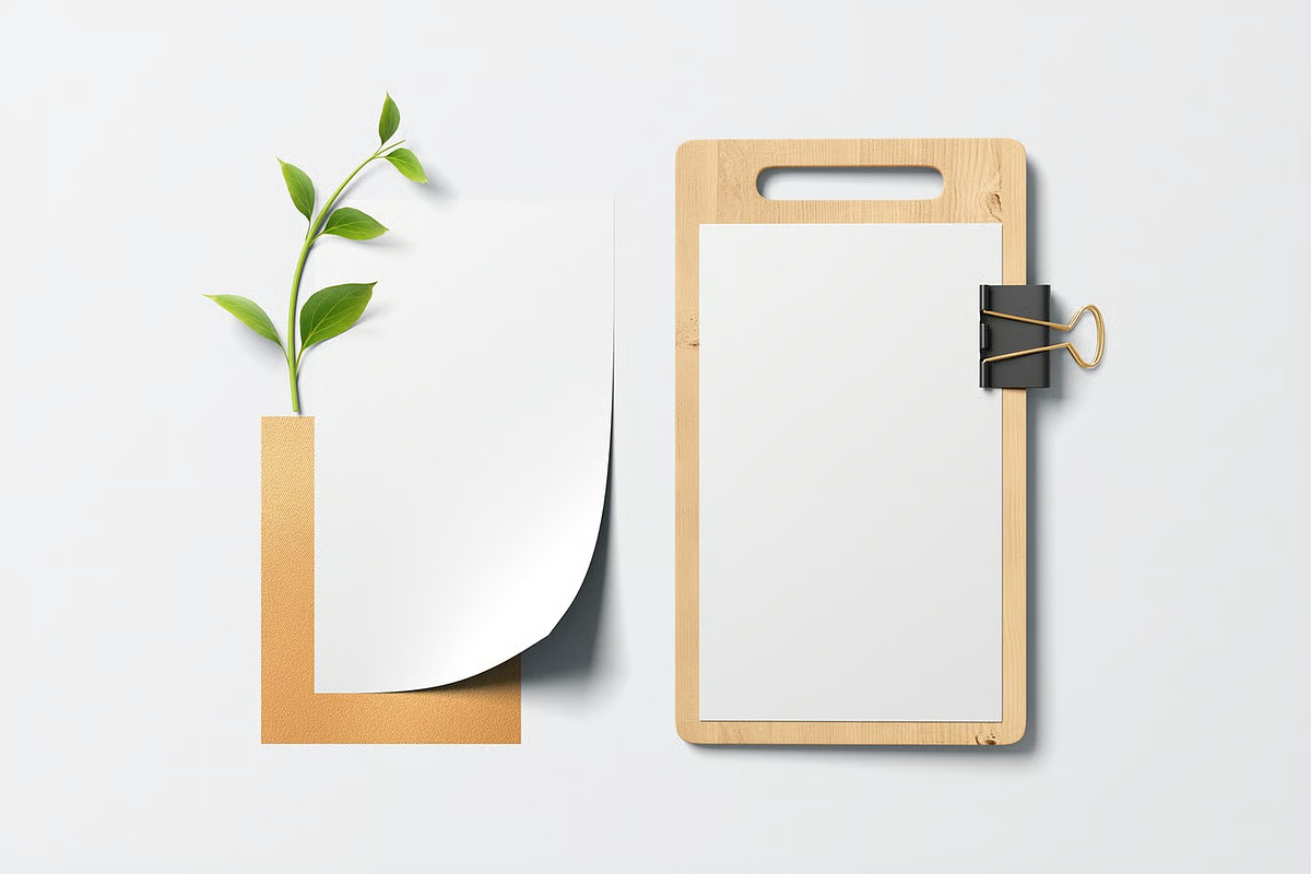 Menu Mockup, an Advertising Mockup by zpackcreative (Photo 2 of 4)