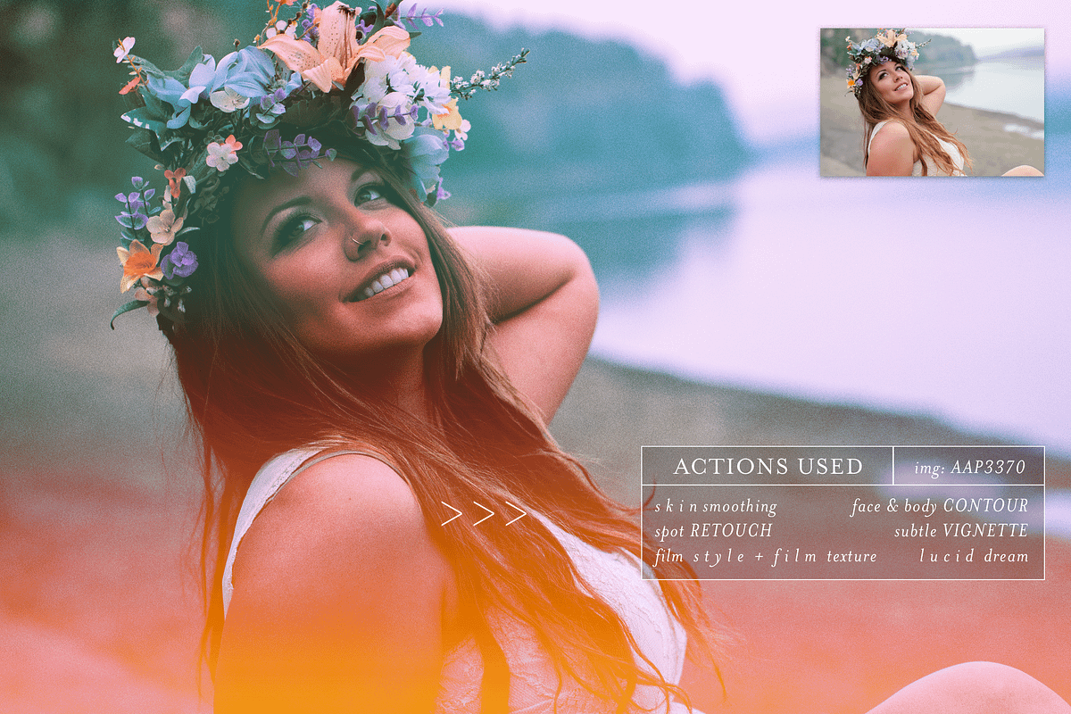 REVIVE Retouch Photoshop Actions, an Action Add-On by Ashley Alexandra Design (Photo 14 of 17)