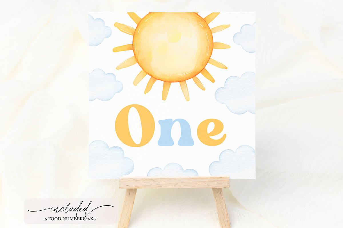 Little Sunshine Baby Shower Games, a Templates & Theme by VeliusCreativeStudio (Photo 5 of 6)