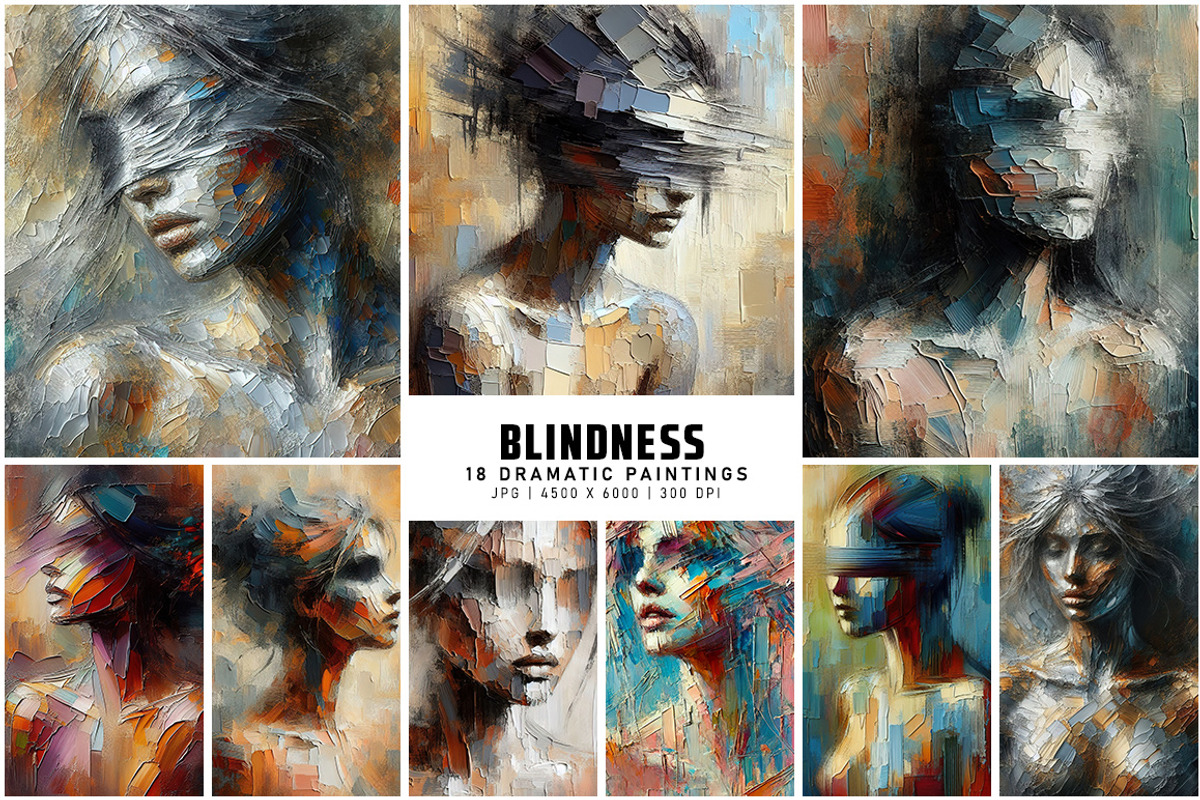 Blindness, a Person Illustration by Digital Art Creations (Photo 3 of 8)