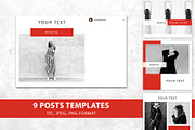 Insta pack adapted to phone. Feeling, a Social Media Template by Integrity_store (Thumbnail 2 of 5)
