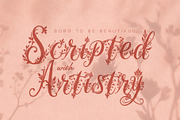 WynsteraQalis Decorative Floral font, a Script Font by HypeWorksCo (Thumbnail 11 of 24)