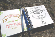 Outdoor Sketchbook Mock-up, a Print Template by VectorBurn (Thumbnail 1 of 5)