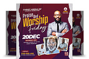 Church Flyer, a Flyer Template by AfzaalGraphics (Thumbnail 1 of 2)