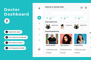LifeCare - Doctor Dashboard, an UI Kit Template by twinstd (Thumbnail 1 of 5)
