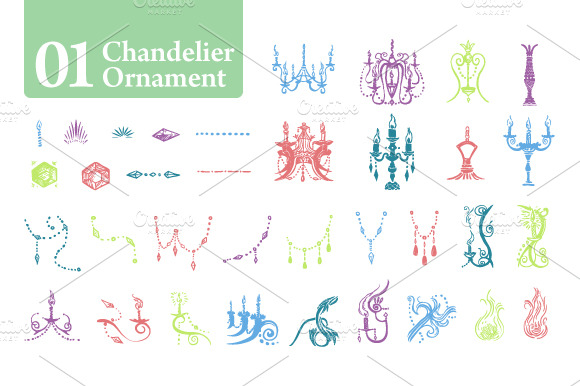 Chandelier Ornament 01