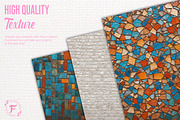 Mosaic Texture Background, a Texture Graphic by Forhadx5 (Thumbnail 2 of 7)
