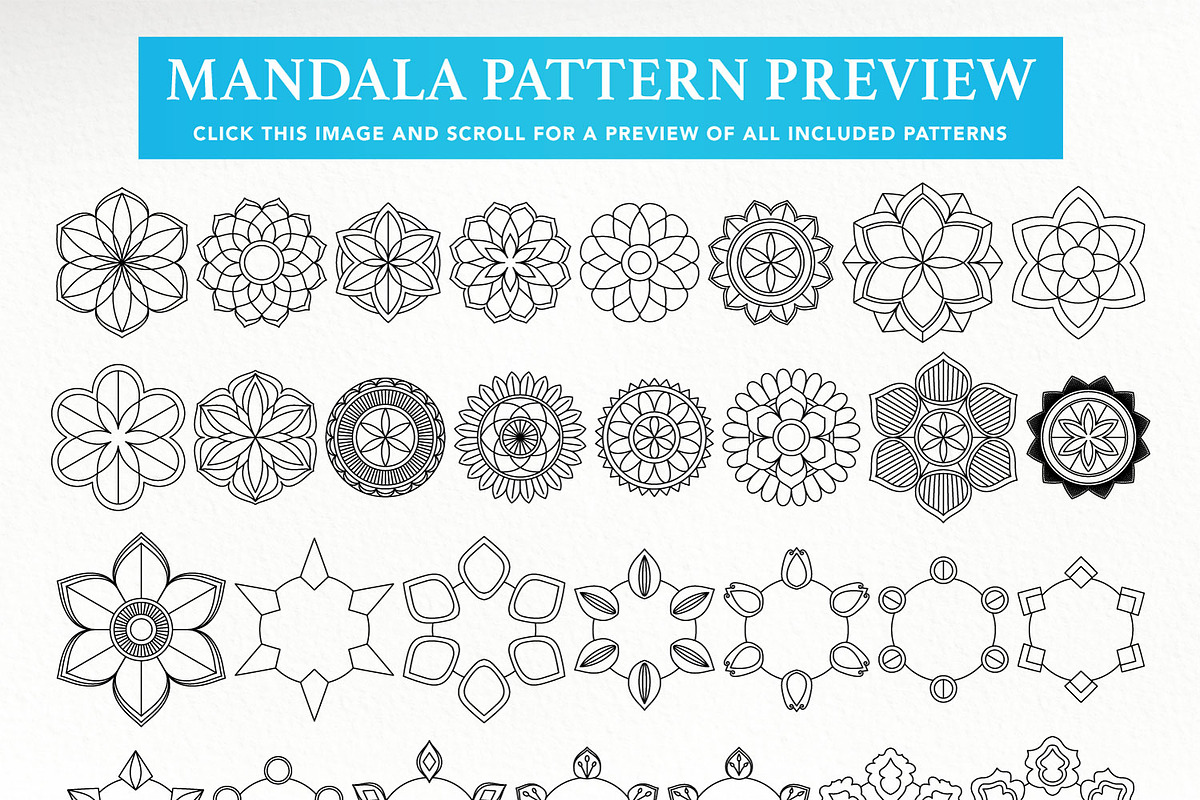 Mandala Creator Pro for Ai CS5+, an Action Add-On by Drifter Studio (Photo 4 of 8)