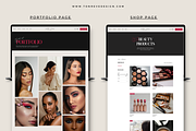 Makeup Artist Wix Website Template, a Wix Template by Ton Rêve Design Studio (Thumbnail 6 of 9)