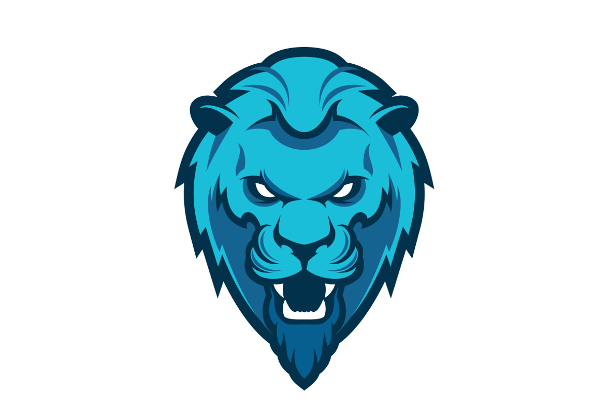 Lion head logotype, a Branding & Logo Template by Mister Chek (Photo 2 of 2)