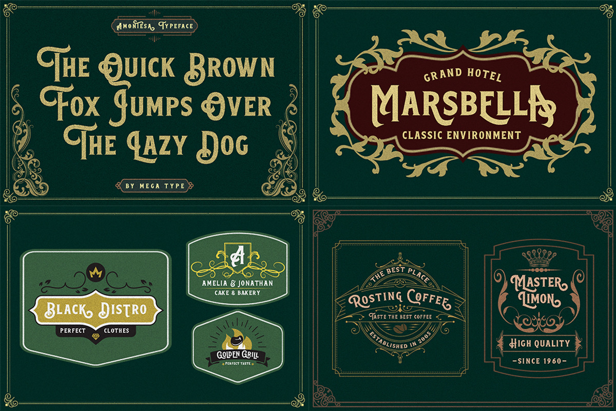 The Premium Creation Font Bundle, a Serif Font by Megatype (Photo 13 of 56)