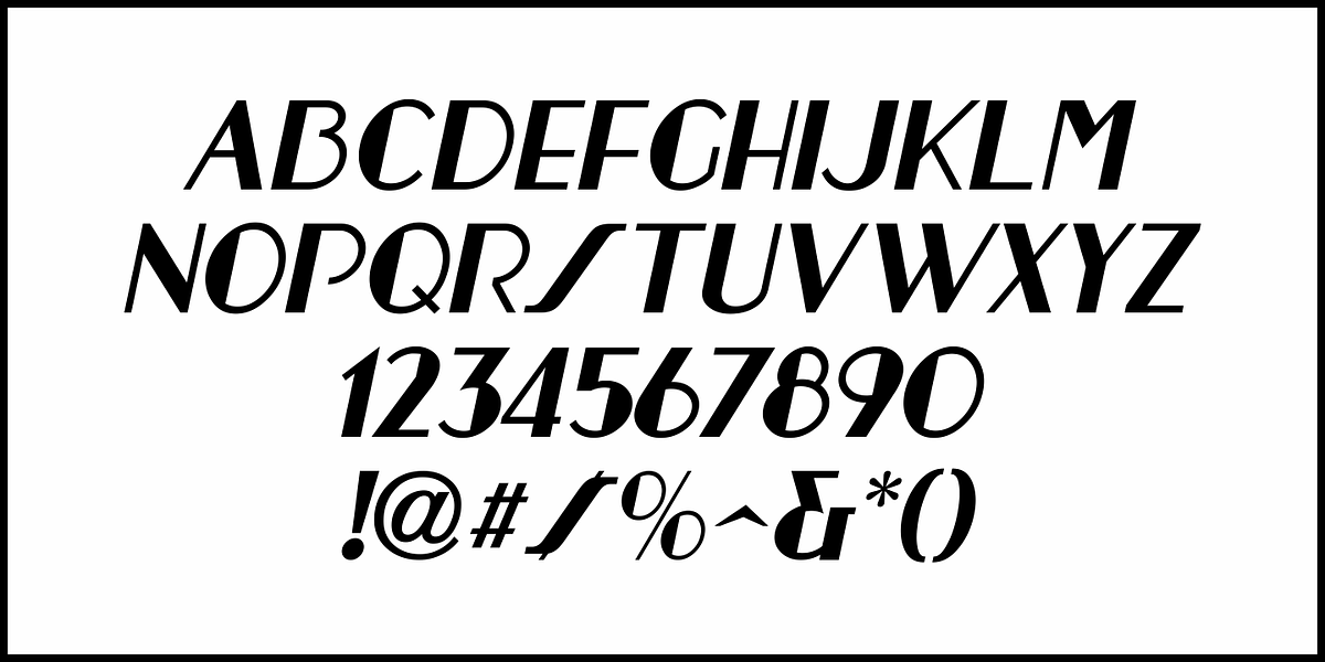 Schoolyard Deco JNL, a Sans Serif Font by Jeff Levine Fonts (Photo 5 of 5)