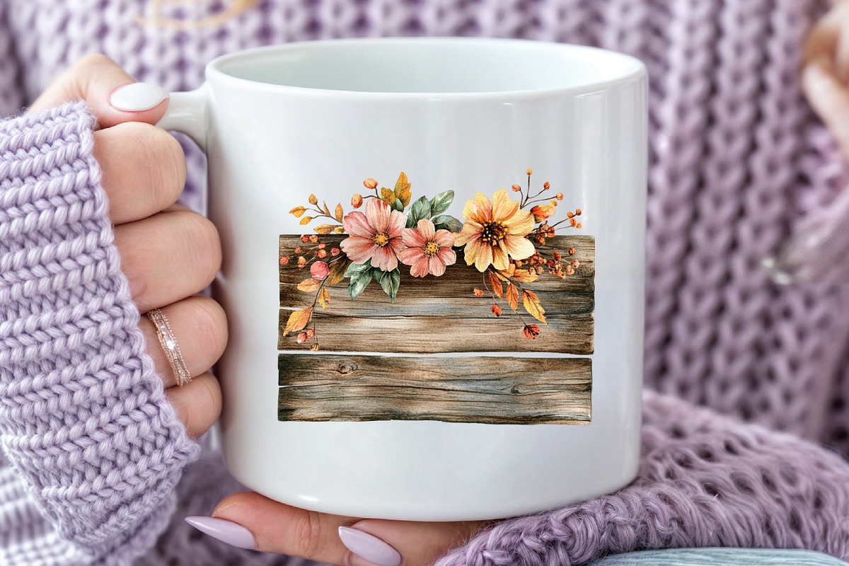 Boho Fall  Autumn Clipart, a Seasonal Illustration by Rose Art (Photo 5 of 7)