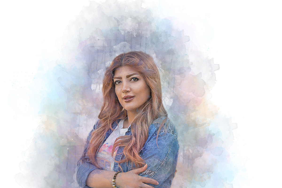 Real Watercolor Photoshop Action, an Action Add-On by Studio Retouch