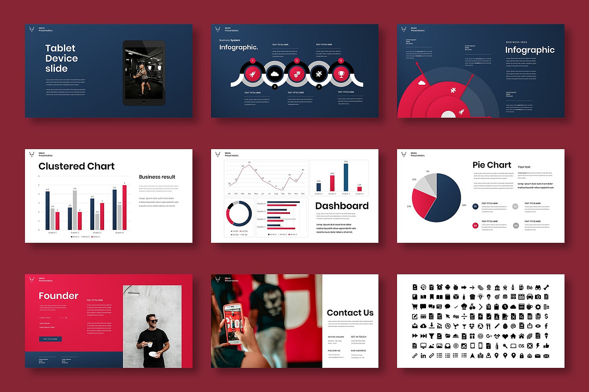 Maris - Business Google Slide Templa, a Presentation Template by Dens Creative Studio (Photo 10 of 12)