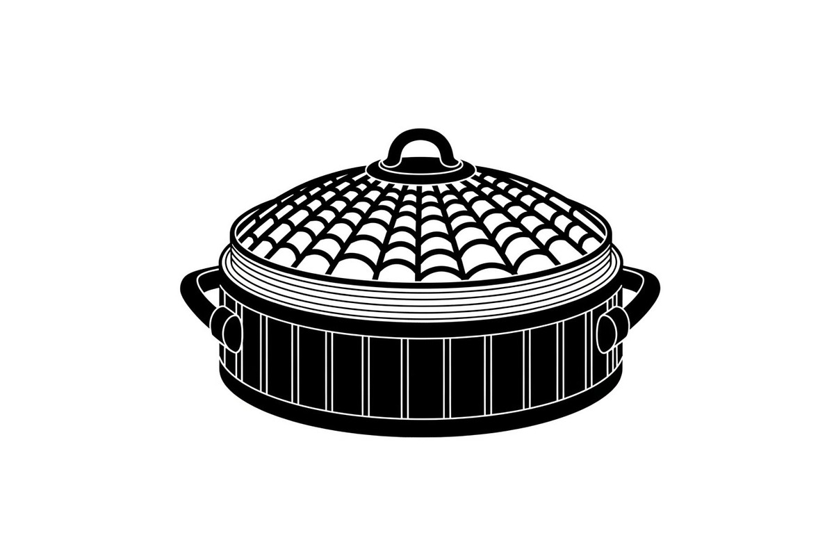 Vintage Bamboo Steamer Silhouette, a Graphic by musafir_fashion (Photo 12 of 14)