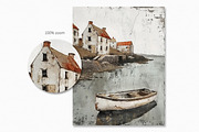 Seaside Villages, a Decorative Illustration by rileyBgraphics (Thumbnail 7 of 7)
