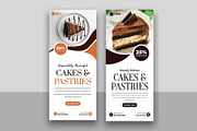 Cake sale roll up banner standee, a Stationery Template by nandinigraphics (Thumbnail 2 of 3)