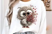 Valentines Day Animals Clipart PNG, an Illustration by SinaCreation (Thumbnail 10 of 11)