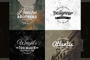 Classic Vintage Insignias Collection, a Branding & Logo Template by Yusof Mining (Thumbnail 3 of 5)