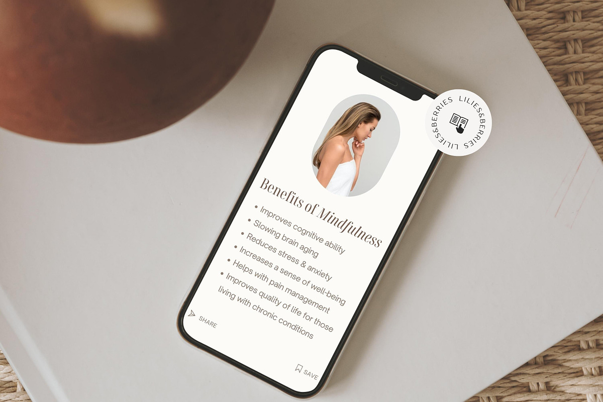 Health & Wellness templates, a Social Media Template by LiliesandBerries (Photo 19 of 21)