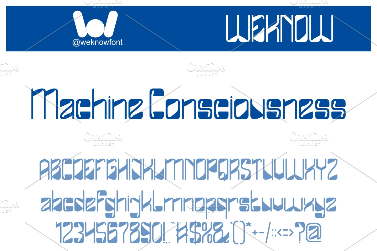 Future Frequency font, a Sans Serif Font by weknow (Photo 5 of 8)