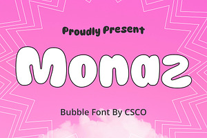 Monaz – Bubble Font