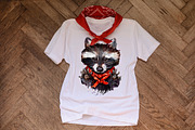 Set racoon fineart .4 styles, an Animal Illustration by art_mouse (Thumbnail 2 of 7)