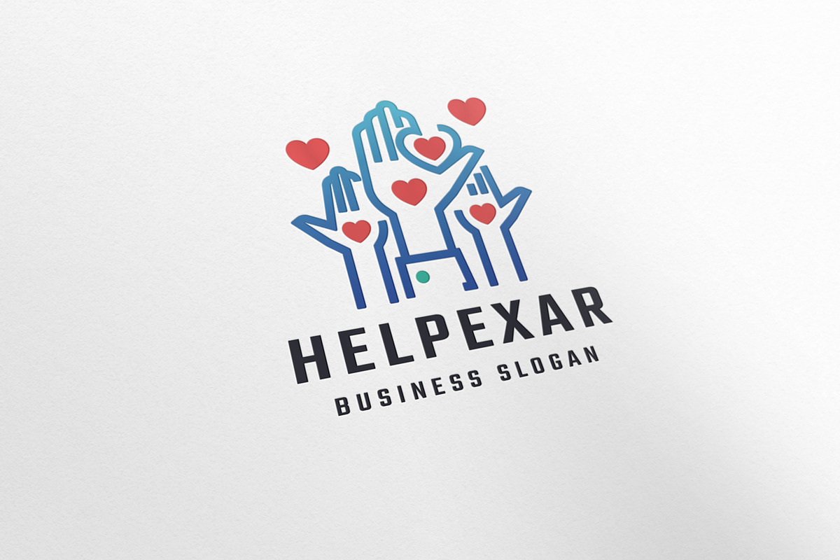 Helping Hand Charity Foundation Logo, a Branding & Logo Template by Design_Planet (Photo 5 of 7)