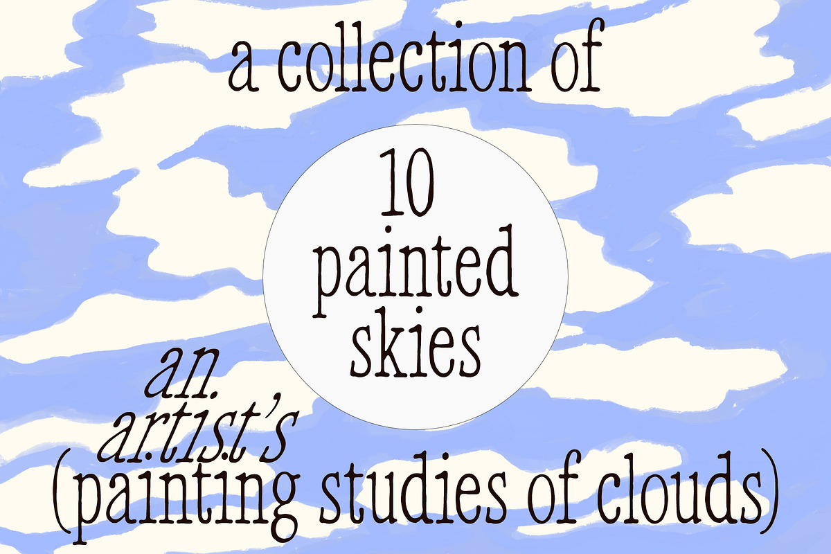 Painted Clouds - Art Collection, a Graphic by Studio Funshop by Kelli (Photo 9 of 10)